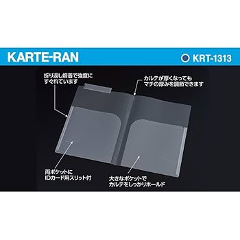 Amazon | セキセイ KARTE-RAN カルテホルダー ダブルポケット A4